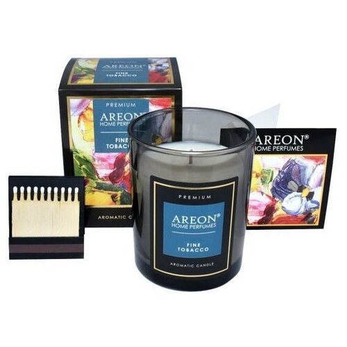 Areon Ароматическая свеча Areon Premium 704-PC-06, Fine Tobacco