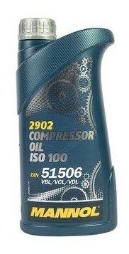 Масло Compressor Oil Iso 100 1л. MANNOL арт. MN29021