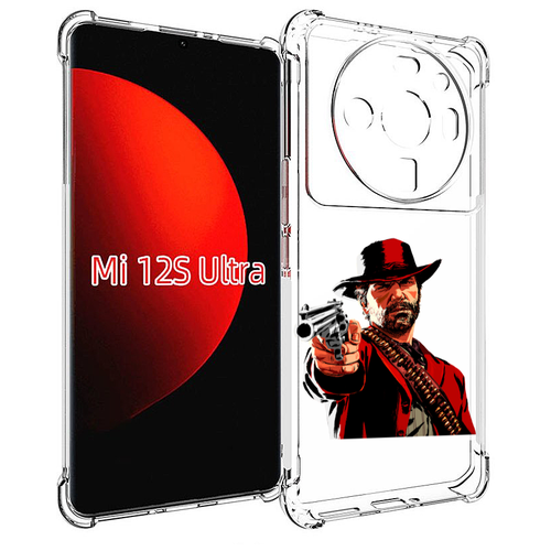 Чехол MyPads Red-Dead-Redemption-2-РДР-2 для Xiaomi 12S Ultra задняя-панель-накладка-бампер