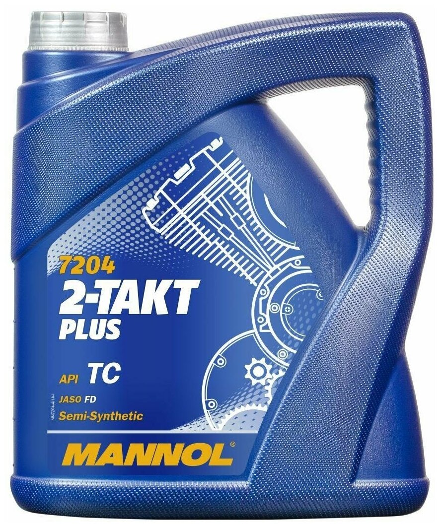 Масло Моторное 2-Takt Plus (4л) MANNOL арт. 1426