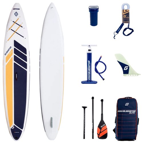 Cап борд надувной двухслойный Gladiator ELITE 12'6 R / Sup board, сапборд, доска для сап серфинга горячая распродажа 10 6 x 32 x 6 sup paddle board надувная доска sup