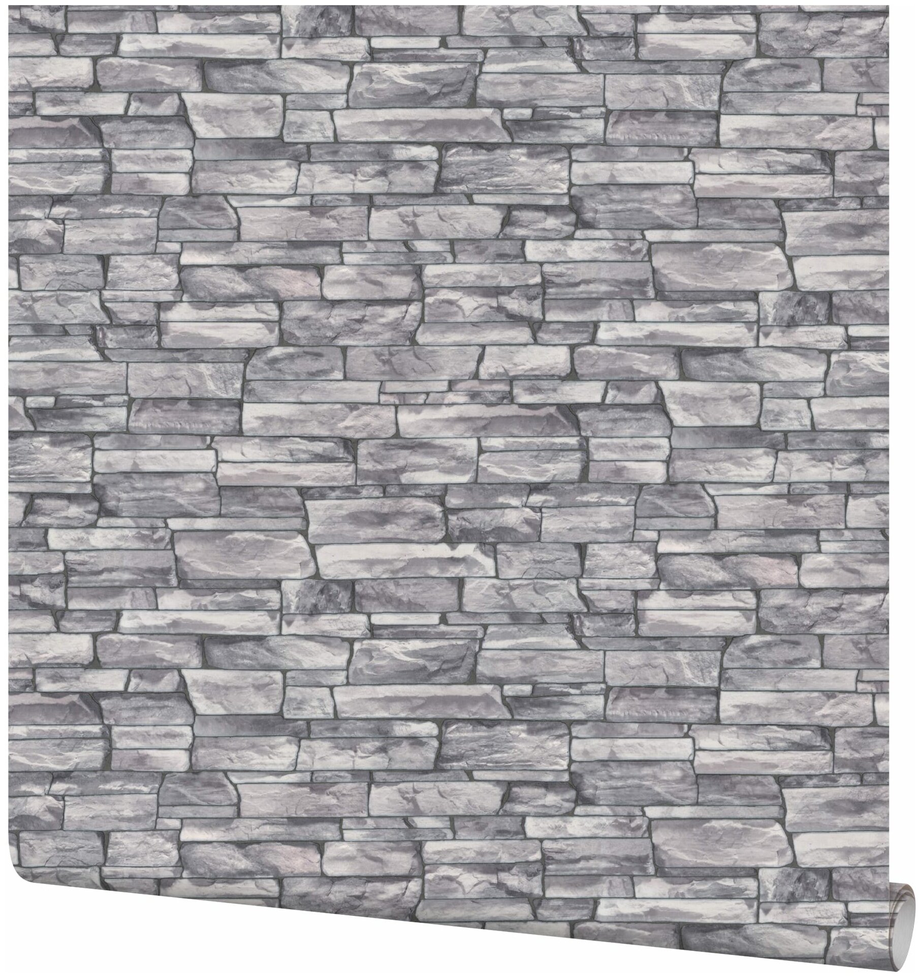 фото Обои виниловые Home Color Rubble серые 0.53 м 11026-14