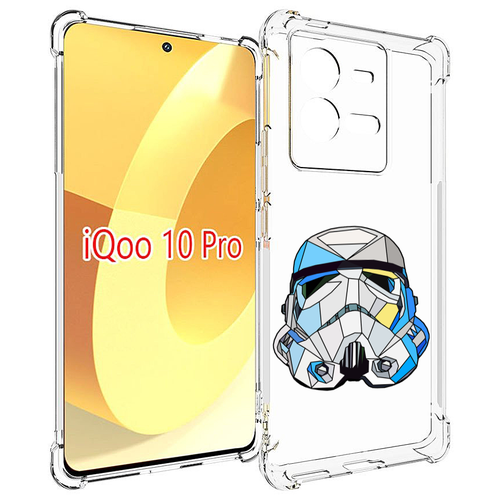 Чехол MyPads star wars дарт вейдер для Vivo iQOO 10 Pro задняя-панель-накладка-бампер