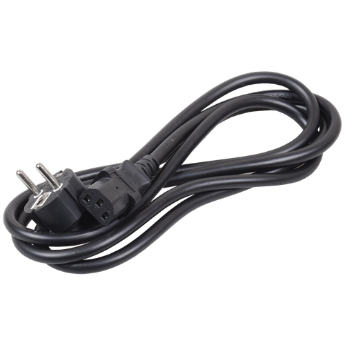 Кабель питания Schuko - IEC-320-C13, 5м, ITK (PC-C13D-5M) шнур питания itk pc c13d 2m c13 schuko проводник 3x1 5мм2 2м 230в 10а черный