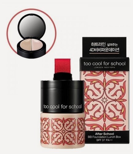 Изображение товара BB-крем №2 (ВВ-крем + консилер + хайлайтер) | Too Cool For School BB Foundation Lunch Box SPF 37 PA++ № 2 Moist skin 40 г