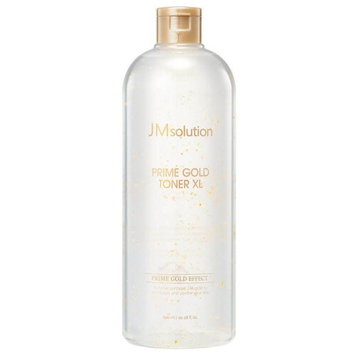 Тонер увлажняющий с коллоидным золотом и морской водой JMSOLUTION Prime Gold Toner XL 600ml