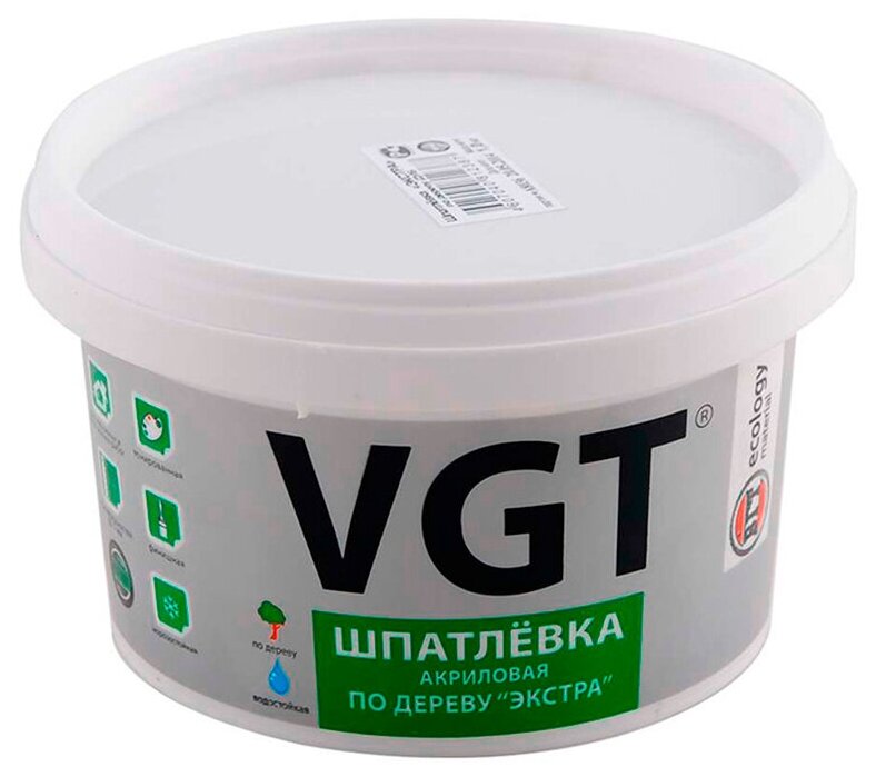 Шпатлевка Экстра по дереву, бук, 300 гр, Россия, VGT300-BK