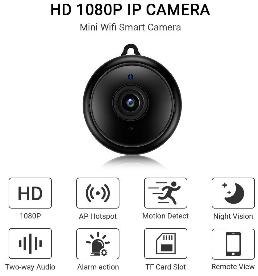 Камера видеонаблюдения WiFi Smart Net Camera