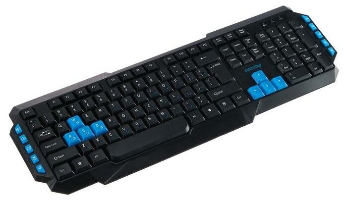 Клавиатура Smartbuy ONE 231 беспроводная мембранная 114 клавиш USB черная 148100₽
