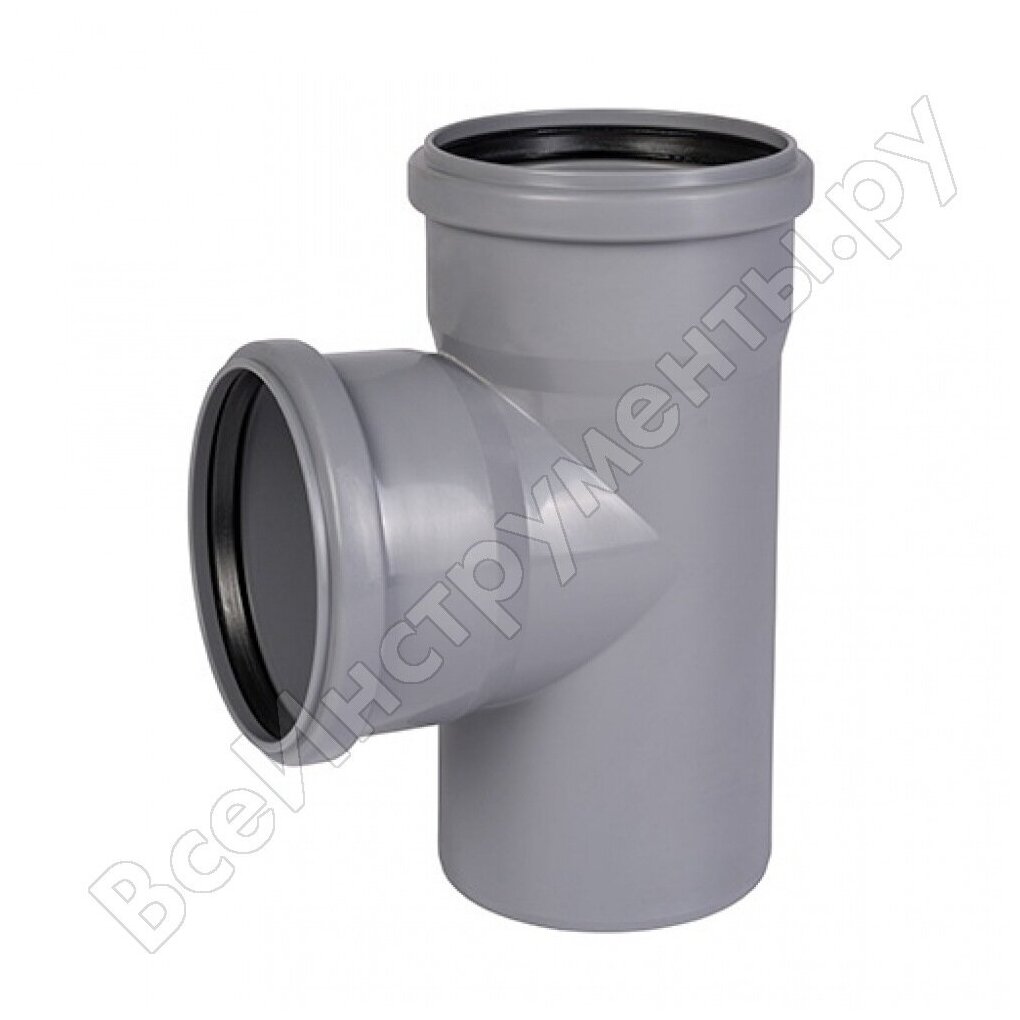 фото Тройник Ostendorf HTEA (114400) d90 мм 87° пластиковый для внутренней канализации