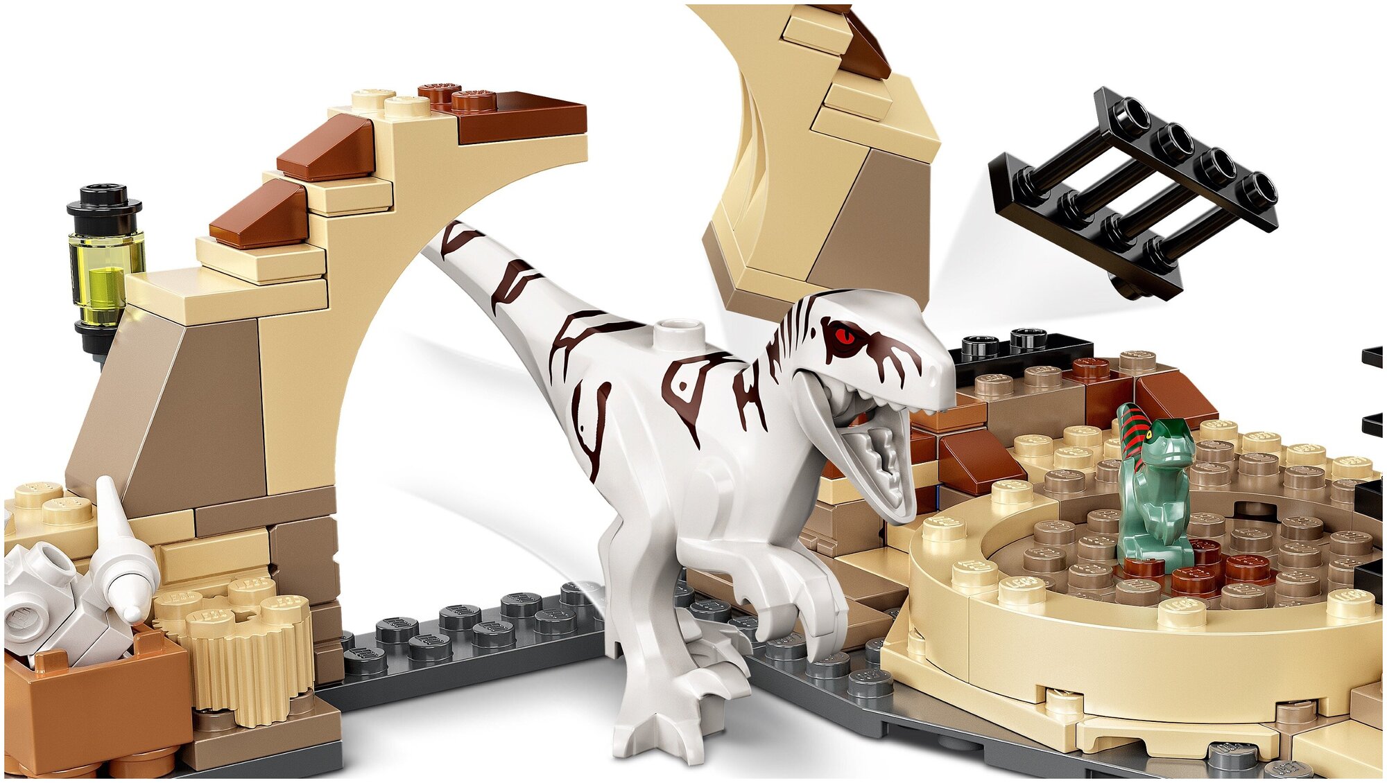Конструктор LEGO 76945 Jurassic World Atrociraptor (Атроцираптор: погоня на мотоцикле) - фото №3