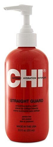 Крем для укладки вьющихся волос Chi Straight Guard Smoothing Styling Cream 251 мл CHI5208