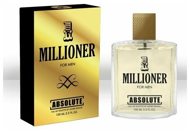 TODAY PARFUM (Delta parfum) Туалетная вода мужская ABSOLUTE MILLIONER