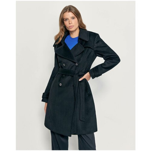 фото Утепленное двубортное пальто i am studio xs