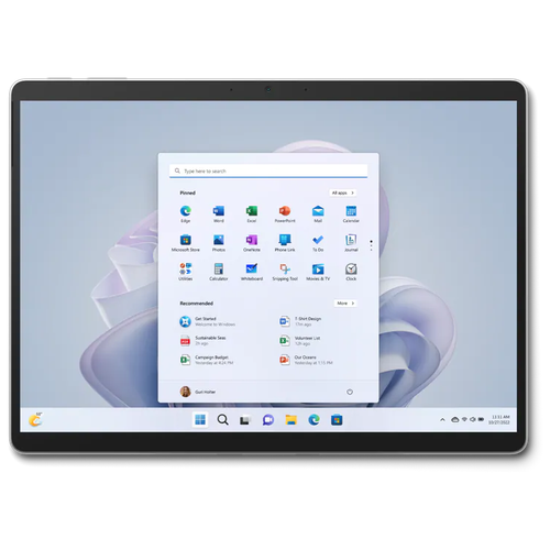 Планшет Microsoft Surface Pro 9 SQ3 8/128Gb 5G Platinum