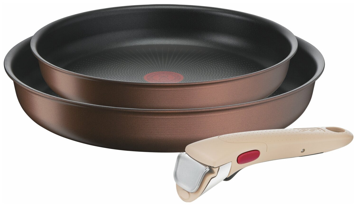 Набор посуды Tefal Ingenio Eco Respect L7609053, 3 предмета 24/28 см