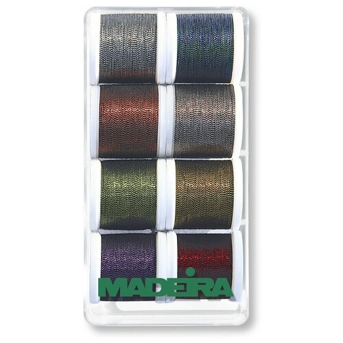 Madeira 8011 Набор Metallic Soft №40, 8 х 200 м madeira 8013 набор metallic spectra 8х100 м