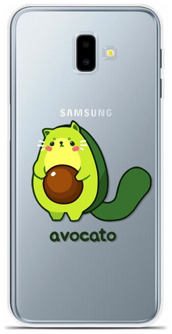 Силиконовый чехол на Samsung Galaxy J6+ Avocato / для Самсунг Галакси Джей 6 Плюс 2018