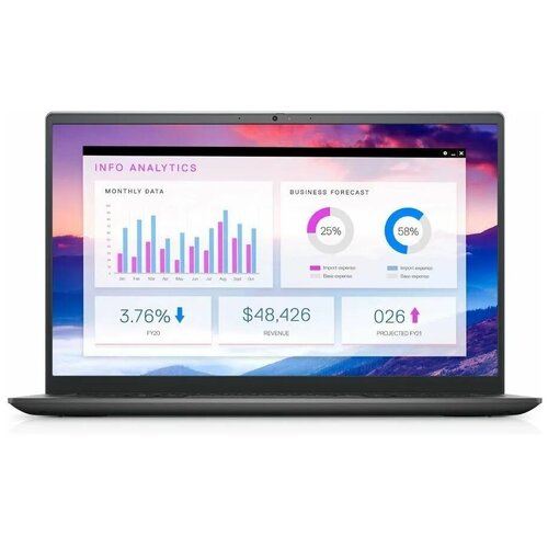 Ноутбук Dell Vostro 5410 N3003CVN5410EMEA01 Core i5 11320H 8Gb SSD256Gb Intel Iris Xe graphics 14 FHD 1920x1080 WiFi BT Cam Win 11 Pro grey 11445000₽