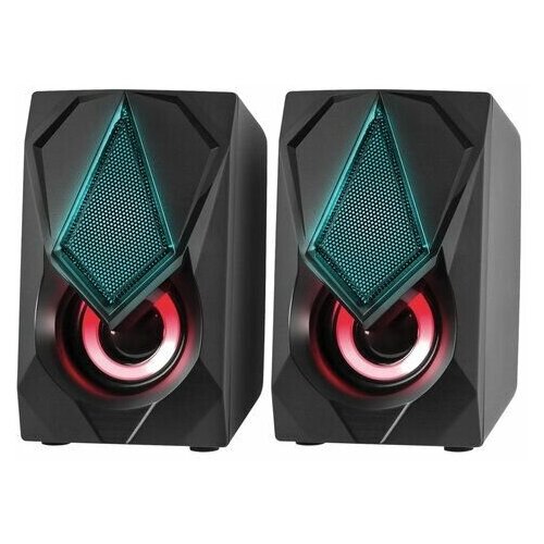 Колонки компьютерные DEFENDER SOLAR 1 20 6 Вт пластик чёрные 65401 136900₽