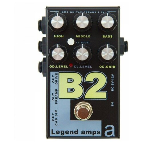 B-2 Legend Amps 2 Двухканальный гитарный предусилитель B2 (BG-Sharp), AMT Electronics ts 2 true selector пассивный двухканальный коммутатор селектор amt electronics