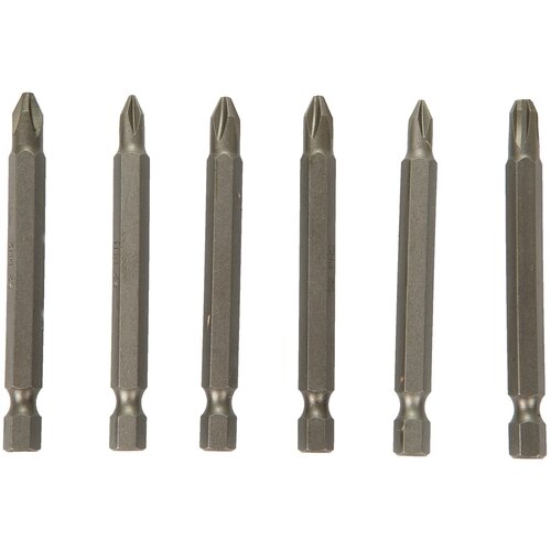 набор бит leatherman phillips screwdriver bits комплект 3 шт 931026 Набор бит Dexter, PH, 70 мм, 6 шт.