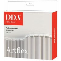 DDA Карниздля штор PVC гибкий ArtFlex белый 3.5м 59881