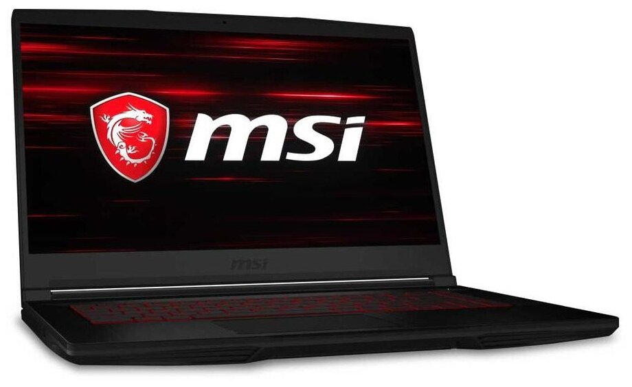 Ноутбук MSI GF63 Thin 11UC-270US, Intel Core i5-11400H, 8GB RAM, 256GB SSD, NVIDIA RTX 3050 4GB GDDR6, 15.6