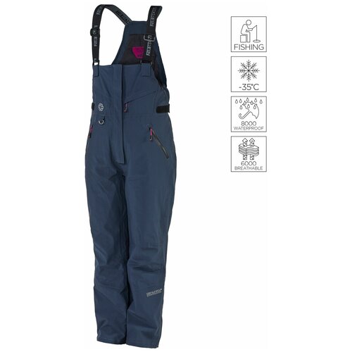 Полукомбинезон зим. Norfin Women NORDIC SPACE BLUE 00 р.XS