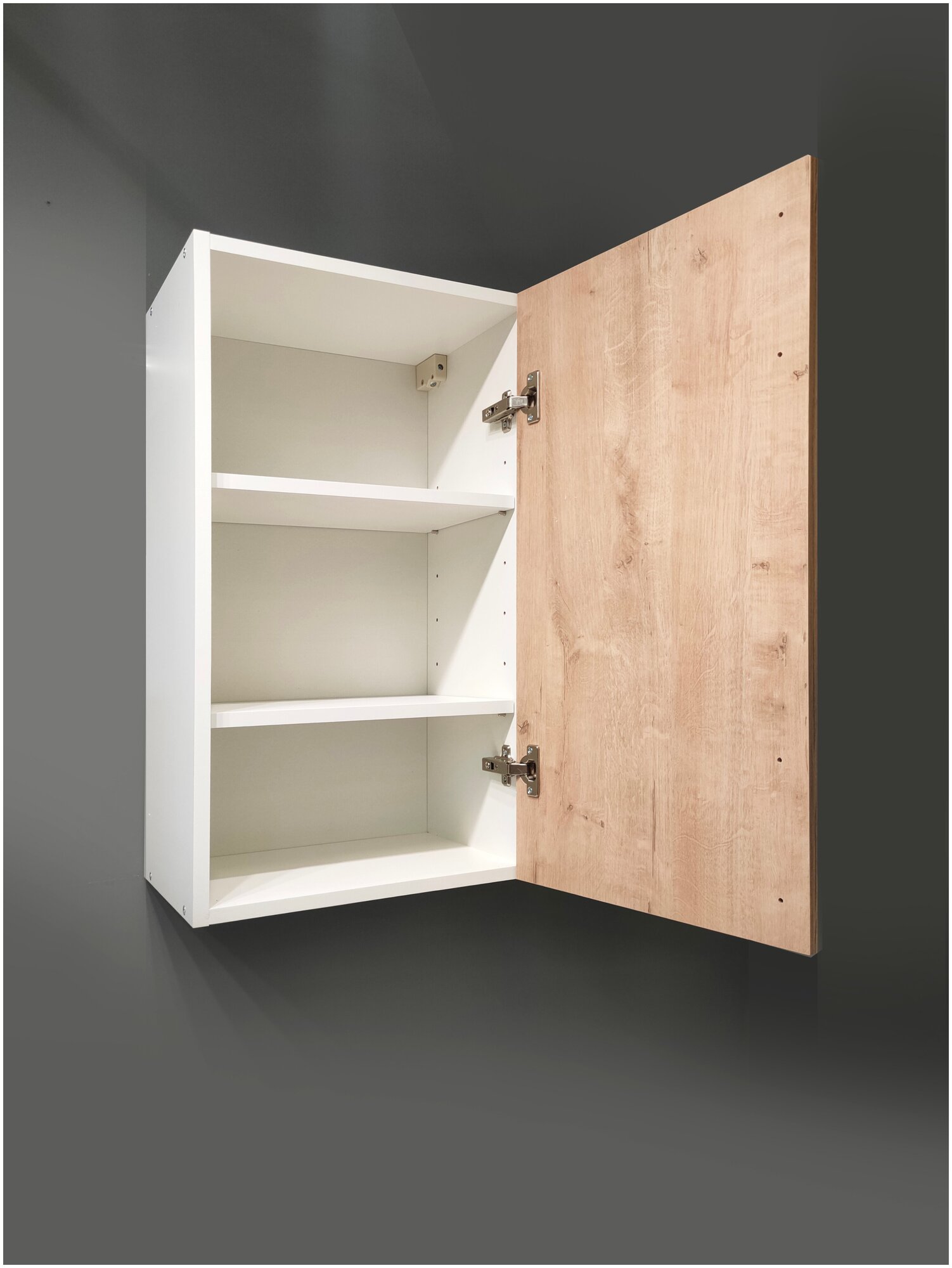 Модуль кухонный шкаф навесной модульный однодверный ш.40 см - фотография № 5