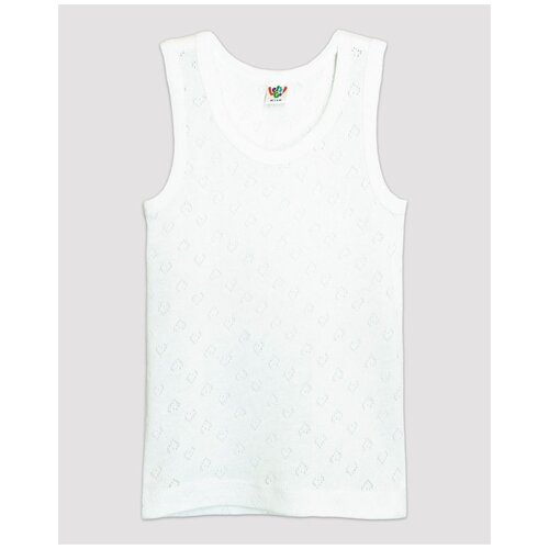 фото Майка let's go 21191, размер 110/116, цвет белый