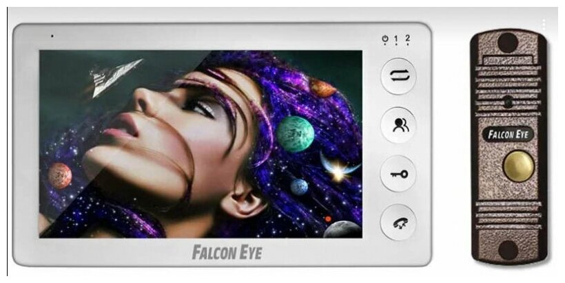 Видеодомофон Falcon Eye KIT Space HD белый