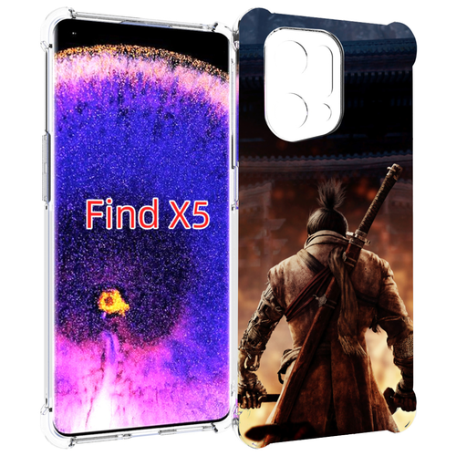 Чехол MyPads sekiro для Oppo Find X5 задняя-панель-накладка-бампер чехол mypads пончик для oppo find x5 задняя панель накладка бампер