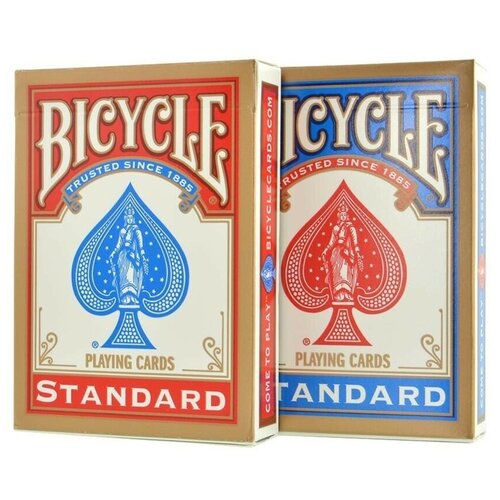 Игральные карты Bicycle Standard, красные