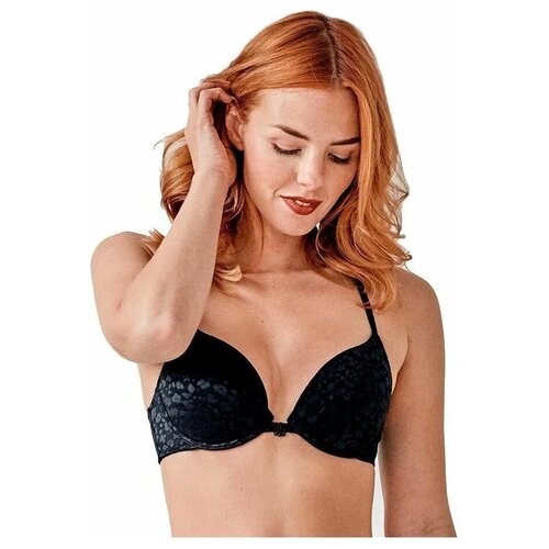 Бюстгальтер Pretty Polly, размер 32A, черный pretty polly размер 32a кремовый