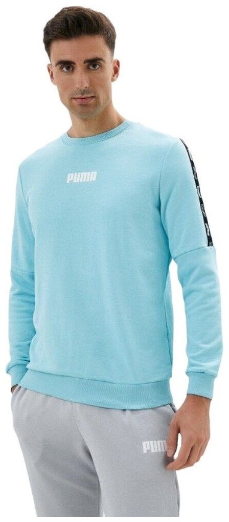 Свитшот PUMA, размер XL, голубой