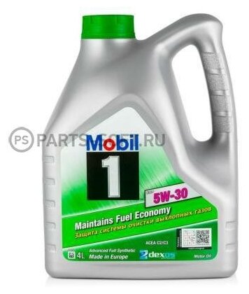 MOBIL 154285 Масло моторное Mobil 1 ESP 5W30 синтетическое 4 л 154285