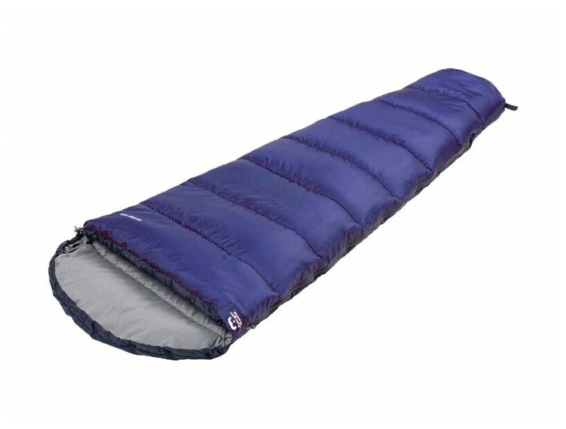 Спальный мешок Jungle Camp Active XL (t°комф. +10) Серый-синий