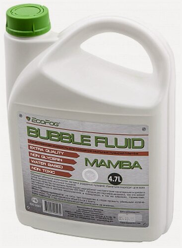 Изображение товара Жидкость для мыльных пузырей EcoFog EF-Mamba