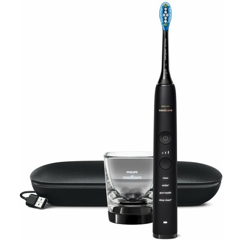 фото Электрическая зубная щетка philips sonicare diamondclean hx9911, eu, черный