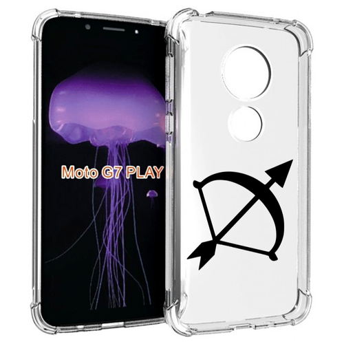 Чехол MyPads знак-зодиака-стрелец-7 для Motorola Moto G7 Play задняя-панель-накладка-бампер