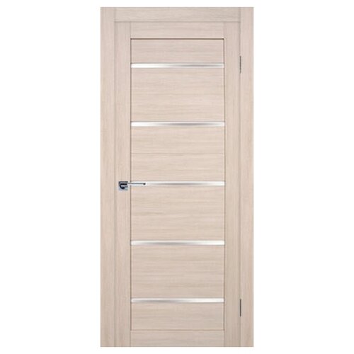 Межкомнатная дверь Александра до, экошпон, лиственница белая 2000*700.Комплект (полотно,коробка,наличник)