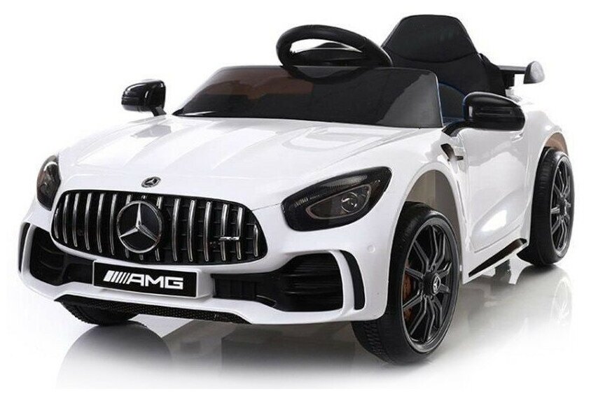 Детский электромобиль NovaKIDS Mercedes-Benz GTR BBH-0005, белый