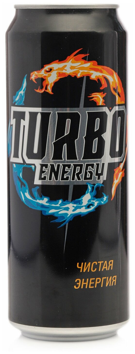 Энергетический напиток Turbo Energy Чистая энергия, 0.45 л - фотография № 2
