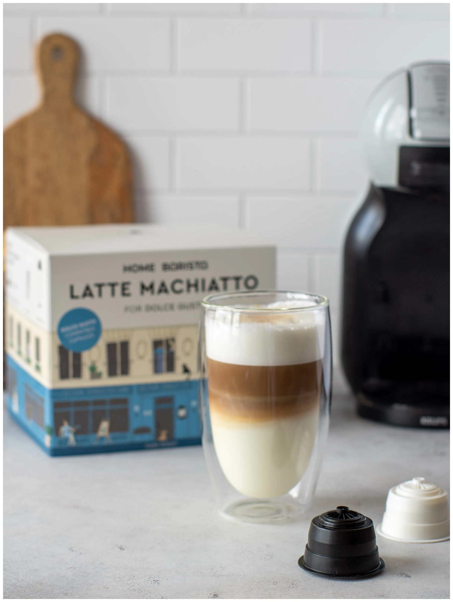 Кофе в капсулах "Latte macchiato" формата Dolce Gusto (Дольче Густо), 48 шт. - фотография № 7