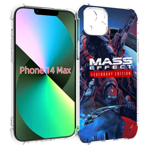 Чехол MyPads Mass Effect Legendary Edition для iPhone 14 Plus (6.7) задняя-панель-накладка-бампер mass effect legendary edition [ps4]