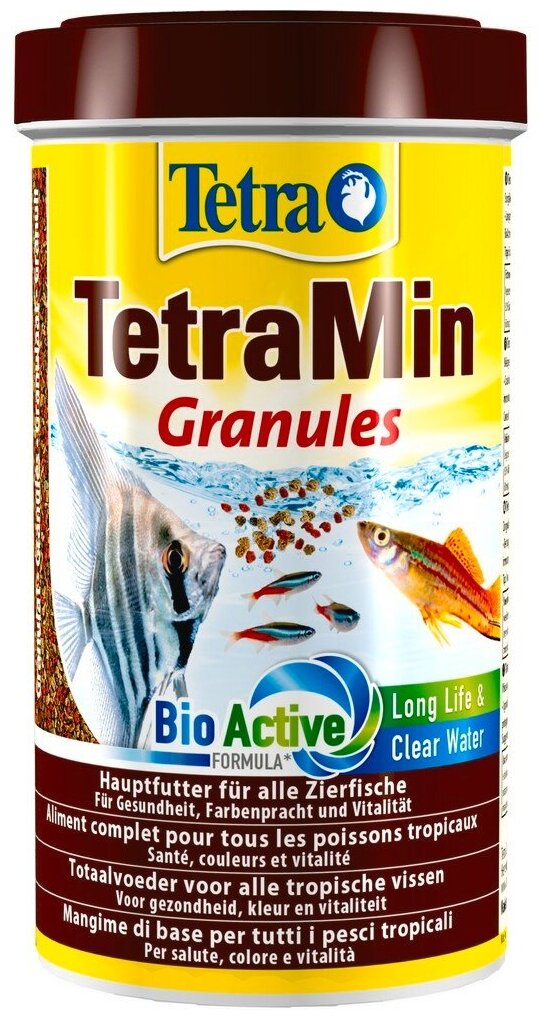 Корм для аквариумных рыб Tetra TetraMin Granules 500 мл (гранулы)