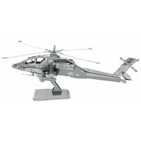Металлический конструктор / Сборная модель / Конструктор 3D Metal Model / Вертолет АН-64