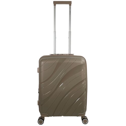 фото Чемодан impreza, 55 л, размер s, золотой