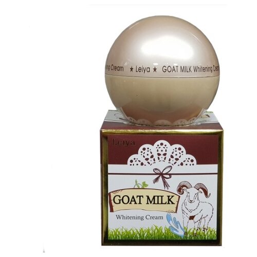 Leiya Goat Milk Whitening Cream Отбеливающий Крем на основе козьего молока, 25 мл